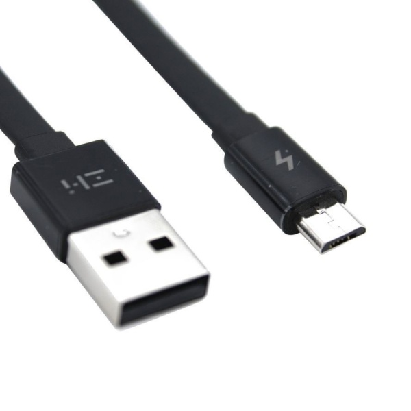 Кабель ZMI USB-A — Type-C, 3A, 1м., чёрный